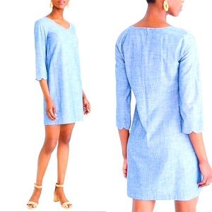Amazing super cute! J.Crew denim soft dress